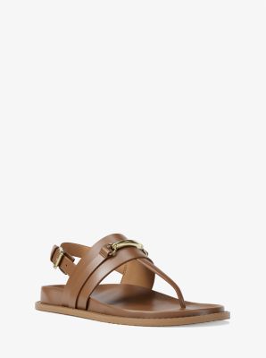 Carson Leather T-Strap Sandal