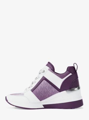 Georgie Ombré Signature Logo Trainer