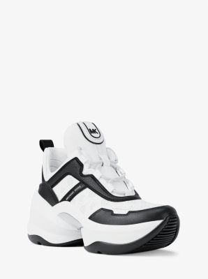 Espadrille Olympia à logo gravé in NOIR | Michael Kors