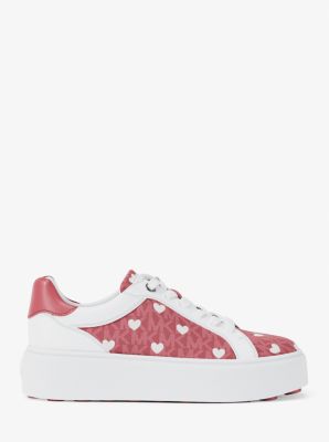 Romey Printed Signature Logo Platform Sneaker