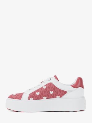 Romey Printed Signature Logo Platform Sneaker