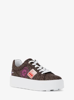 Romey Embellished Signature Logo Platform Sneaker