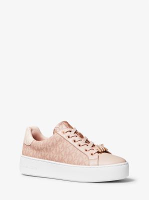 Poppy Color-Block Logo Sneaker | Michael Kors