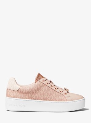 Poppy Color Block Logo Sneaker Michael Kors Canada