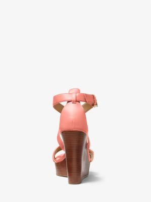 【Michael Kors】☆サンダル☆Carmen Faux Leather Wedge Sandal Carmen Wedge Sandal | Michael Kors Canada [CA]