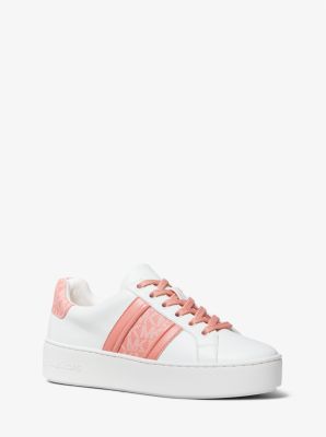 Poppy Color Block Logo Sneaker Review 