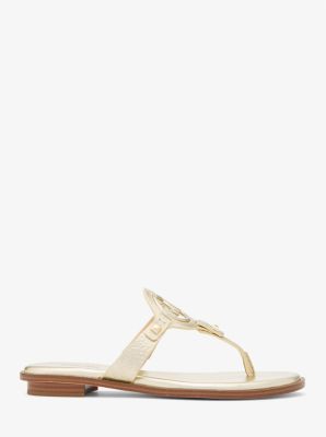 Korks augustine leather hot sale cutout sandal