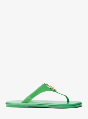 Michael kors green store sandals