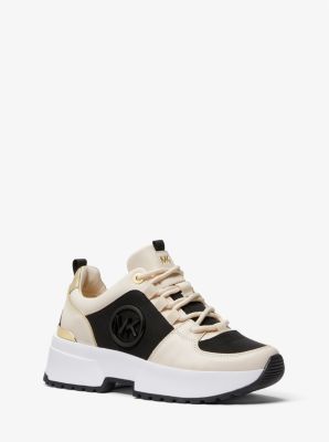 Cosmo Faux Leather Trainer | Michael Kors
