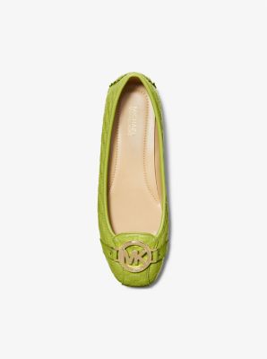 Fulton Logo Embossed Moccasin | Michael Kors Canada