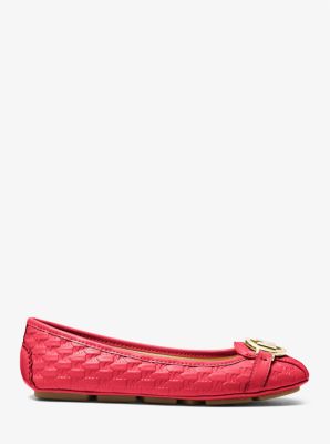 Fulton Logo Embossed Moccasin Michael Kors