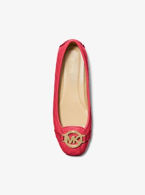 Brand New In box Michael Kors Fulton Moc , MK Logo Flat Shoes