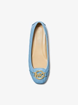Fulton Logo Embossed Moccasin | Michael Kors Canada