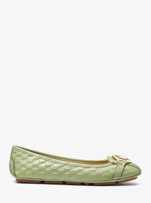 Fulton Logo Embossed Moccasin Michael Kors Canada