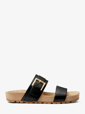 Mylah Faux Leather Sandal | Michael Kors Canada