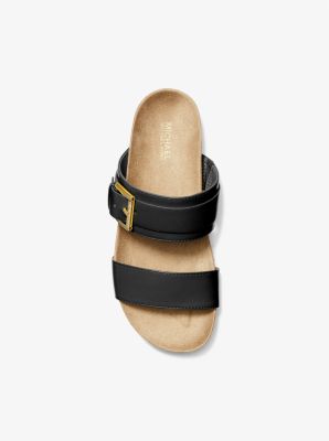 Michael kors cheap leather slides