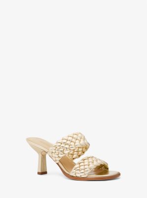 Nadia Metallic Braided Mule image number 0