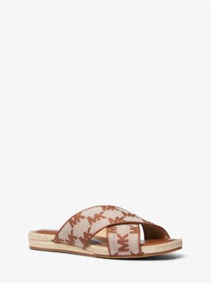 Carlyn espadrille wedge cheap sandal michael michael kors