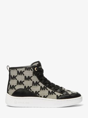 Shea Logo Jacquard High-Top Sneaker image number 1