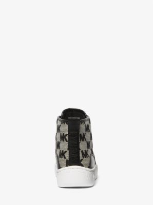 Shea Logo Jacquard High-Top Sneaker | Michael Kors