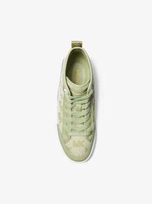 Shea Logo Jacquard High-Top Sneaker