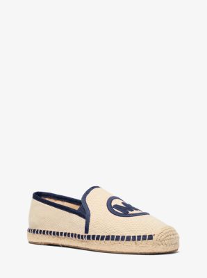 Espadrille Hastings à deux tons en toile de coton mélangé