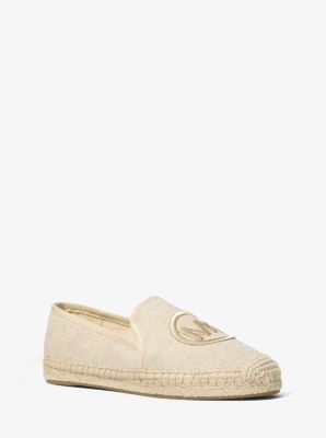 Espadrille Hastings en toile métallisée