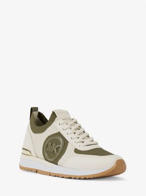 Jenkins Two-Tone Stretch Knit Trainer