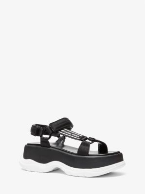 MICHAEL KORS KATRINA NYLON SPORT SANDAL 