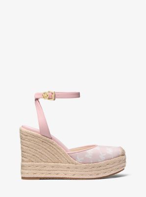 Larissa Logo Jacquard Espadrille Wedge image number 1