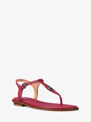 Mallory Signature Logo T-Strap Sandal