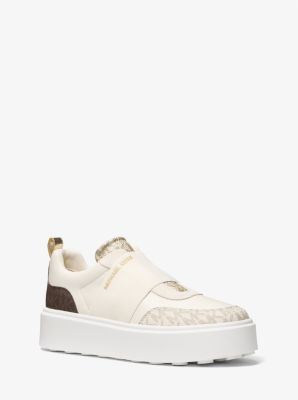 Espadrille à enfiler à plateforme Romey en matériaux multiples