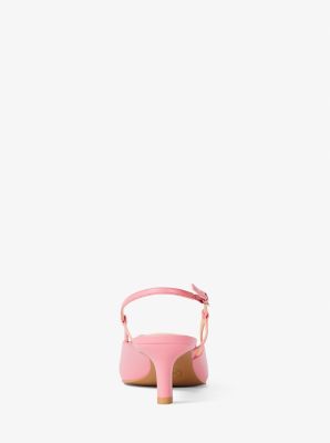 Callie Embellished Kitten Pump in CARNATION | Michael Kors