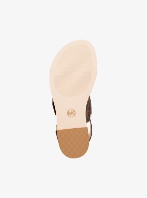 Carmen Signature Logo Thong Sandal