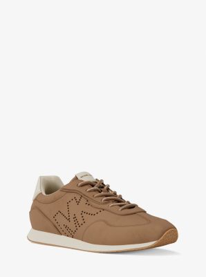 Essex Suede Trainer in CAMEL | Michael Kors