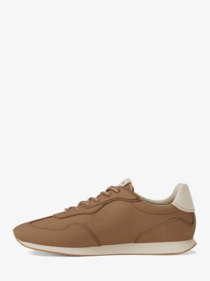 Essex Suede Trainer in CAMEL | Michael Kors