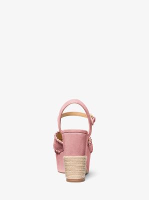 Hannah Suede Platform Sandal