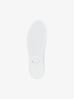 Keaton Perforated Slip On Sneaker in NAVY | Michael Kors