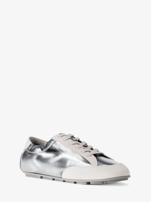 Susie Metallic Leather Trainer