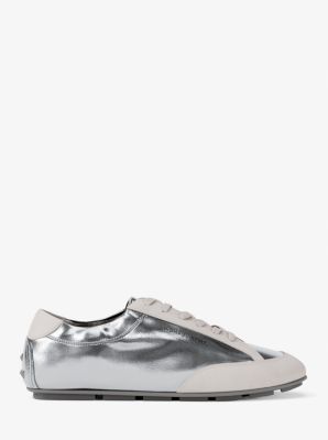 Susie Metallic Leather Trainer