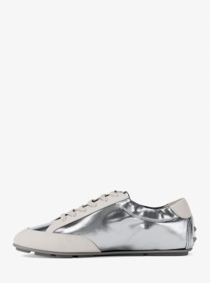 Susie Metallic Leather Trainer