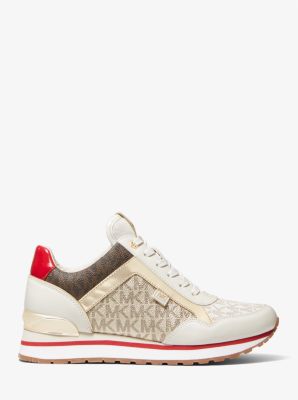 Maddy Color-Block Logo Trainer | Michael Kors Canada