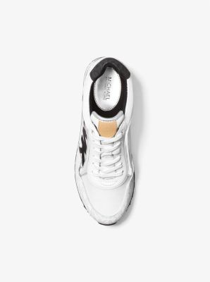 Maddy Two-Tone Logo Trainer | Michael Kors Canada