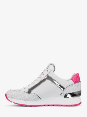 Michael Kors SALE！ Maddy Two-Tone Logo Trainer ♪ Maddy Two-Tone Logo Trainer | Michael Kors [US]