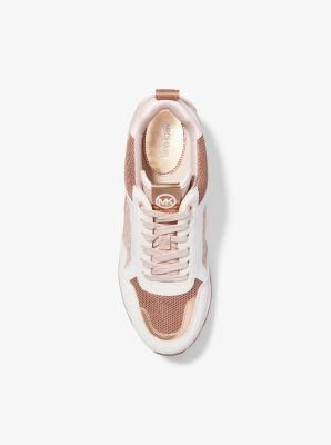 Wilma Suede and Logo Trainer | Michael Kors [US]