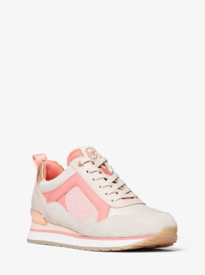 pink michael kors trainers