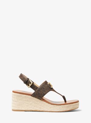 Camila Logo Wedge Sandal | Michael Kors [US]