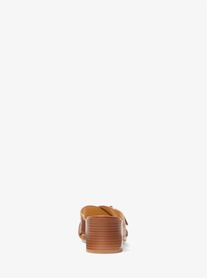 Carmen Faux Leather Mule Sandal | Michael Kors