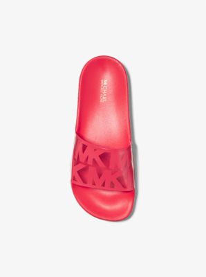 Michael kors on sale slides red