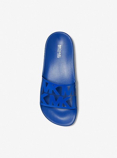 Penny Logo Rubber Slide Sandal | Michael Kors